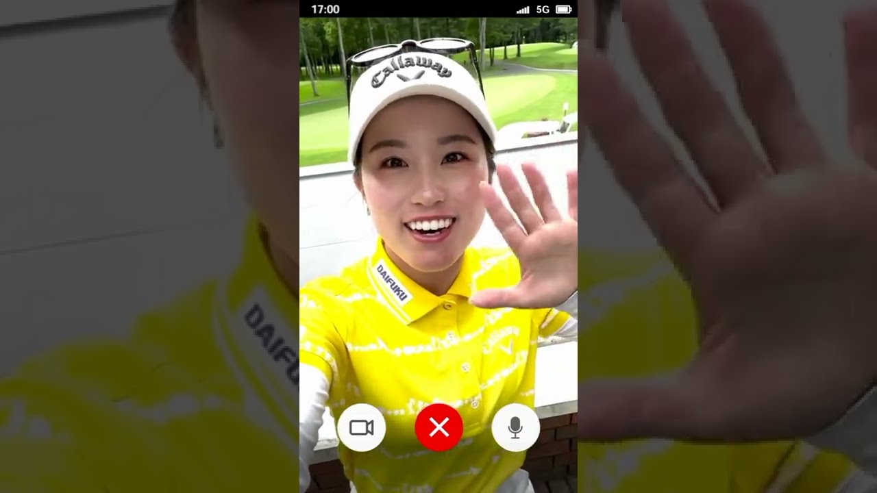 ニッポンハムレディスで優勝した #西村優菜 選手から電話😳！？ #shorts