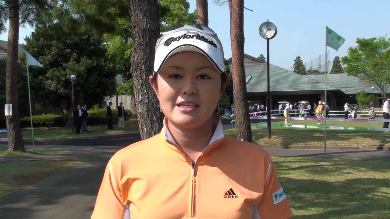 2009年クリスタルガイザーレディス　諸見里しのぶプロコメント1