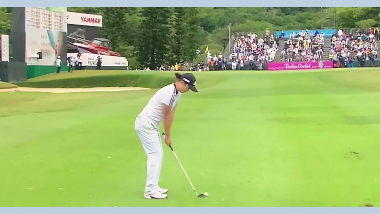 【ゴルフ】 森田遥　スイング