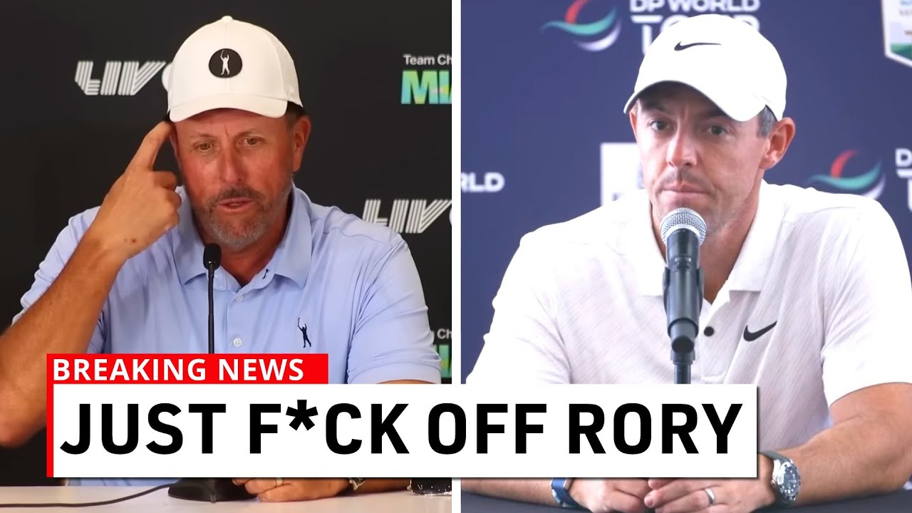 Phil Mickelson REACTS To Rory McIlroy's LIV Comments