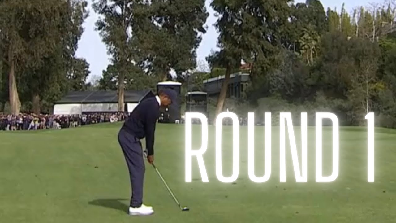 Tiger Woods Round 1 Highlights Genesis Invitational 2023!