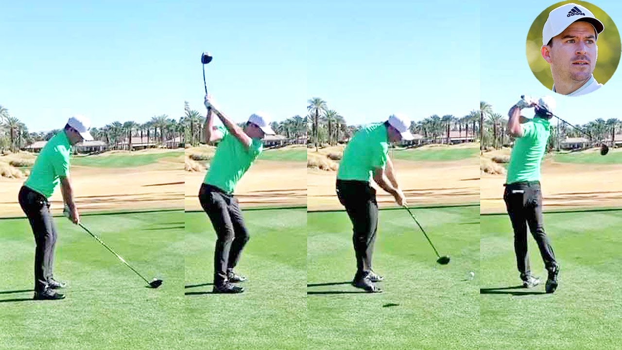 ニック・テイラー  Nick Taylor  プロゴルファー DRIVER SHOT SLOW MOTION !!!