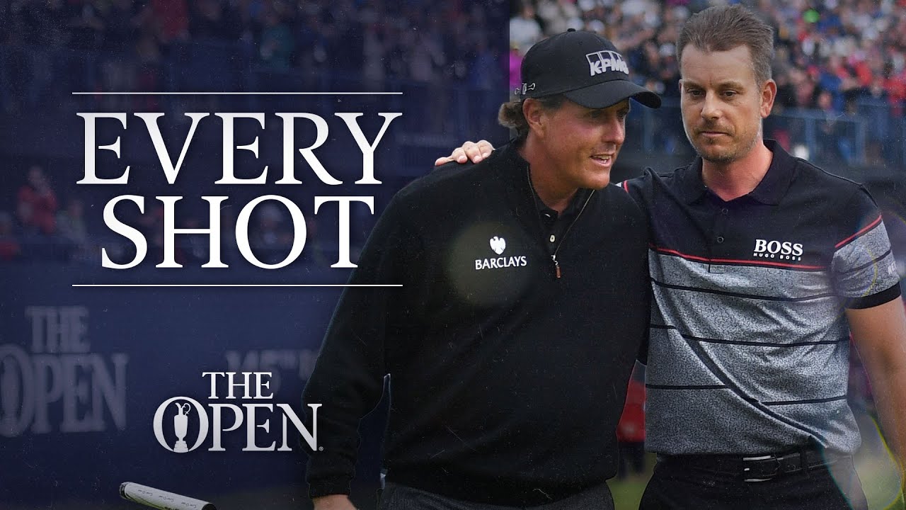 すべてのショット |ステンソン vs ミケルソン |第145回オープン選手権