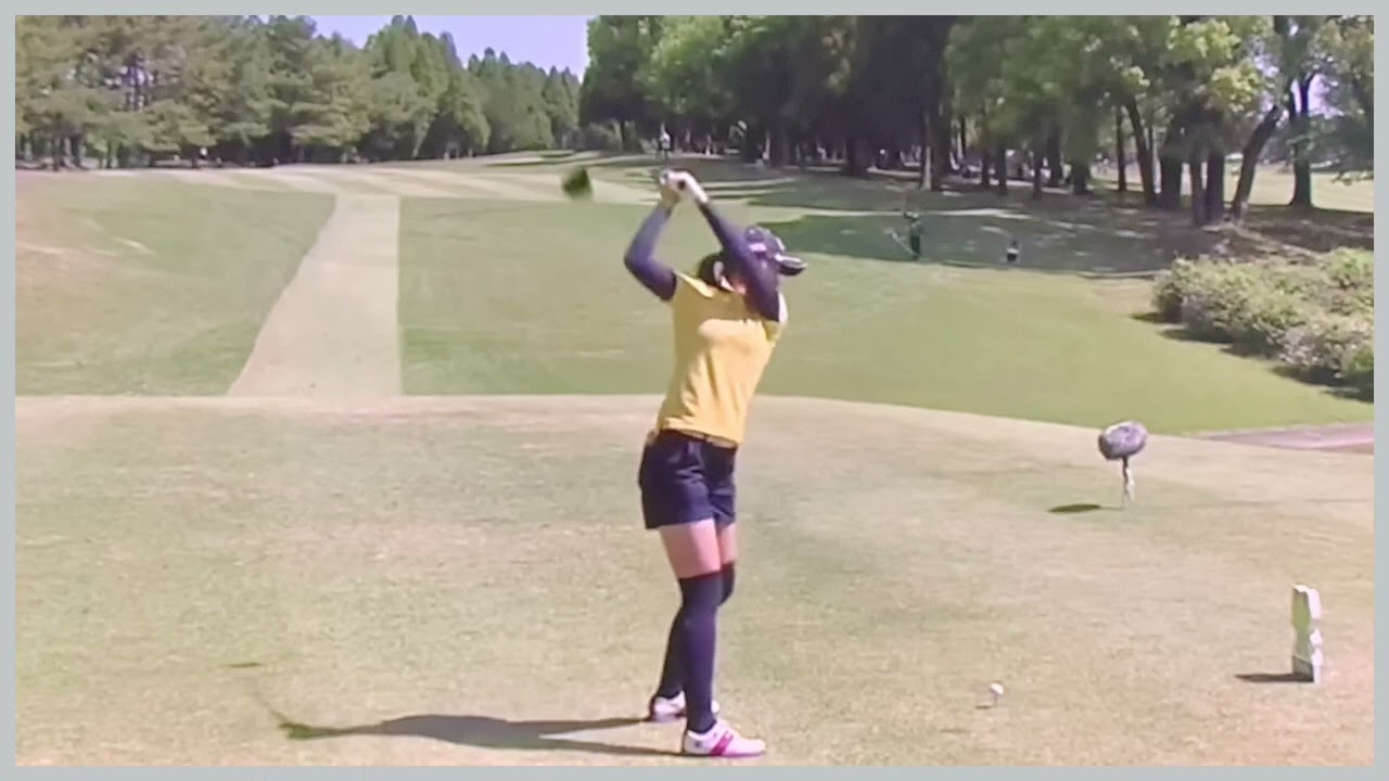 【ゴルフ】 堀 琴音　スイング