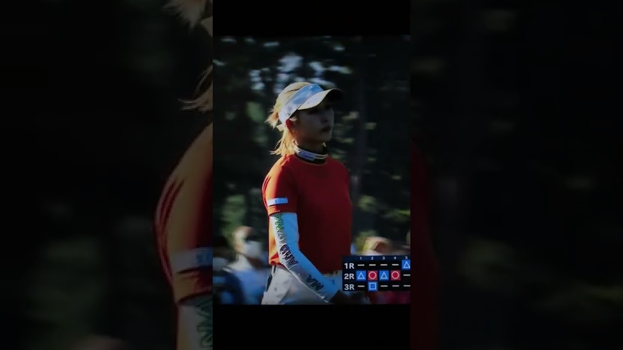 金田久美子  日本女子オープンゴルフ選手権  #shorts #ショート #金田久美子