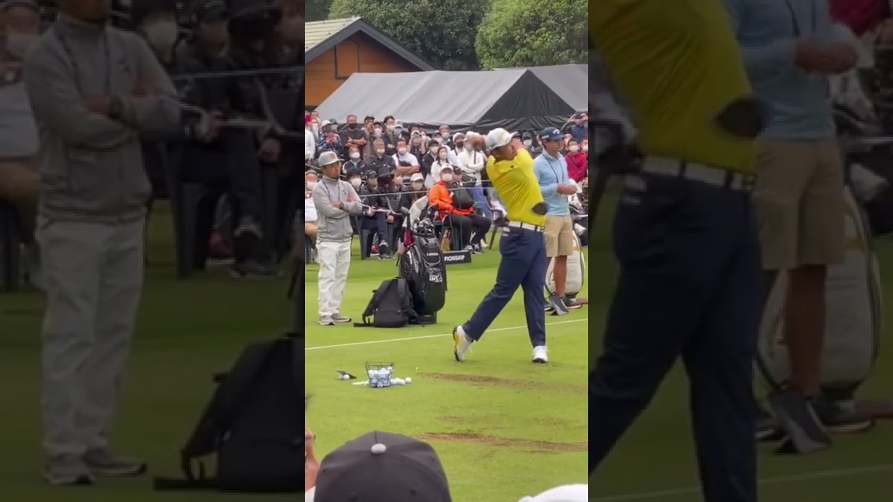 松山英樹  ドライバーショットZOZO CHAMPIONSHIP 2023 #shorts #松山英樹