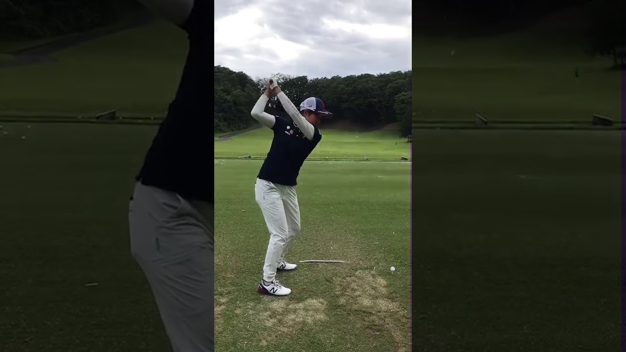 【サポートカーブログ】大里桃子ドライバーショット