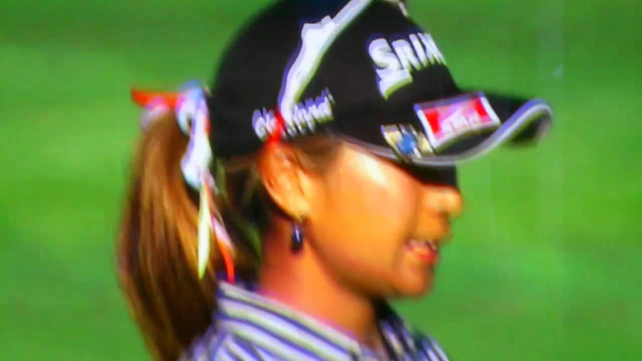 2012年9.29木戸愛 綺麗な足とスイング日本女子オープン