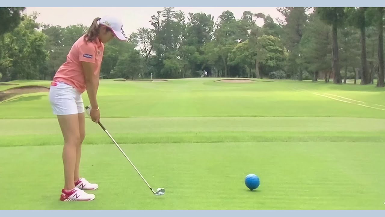 【ゴルフ】 稲見萌寧 スイング