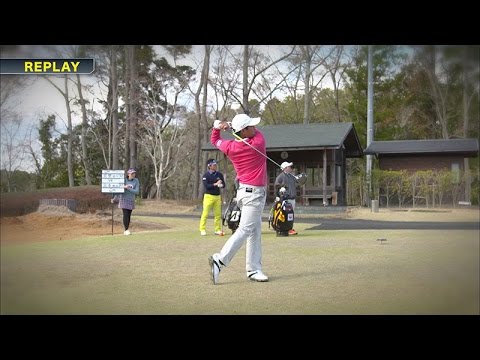 宮里優作 10番ホールティーショットドライバー