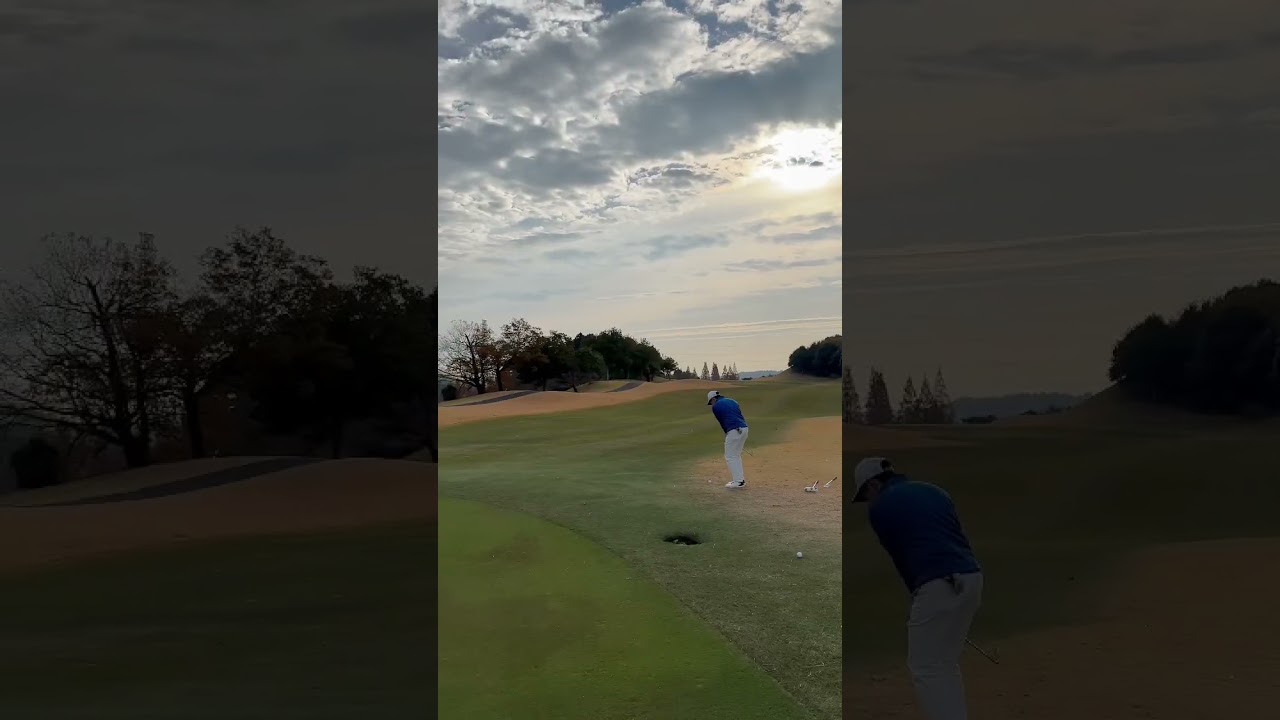 リッキーファウラーに憧れるゴルファーに1年ぶりに会ったらめちゃくちゃ上手くなってた😧#golf #shorts