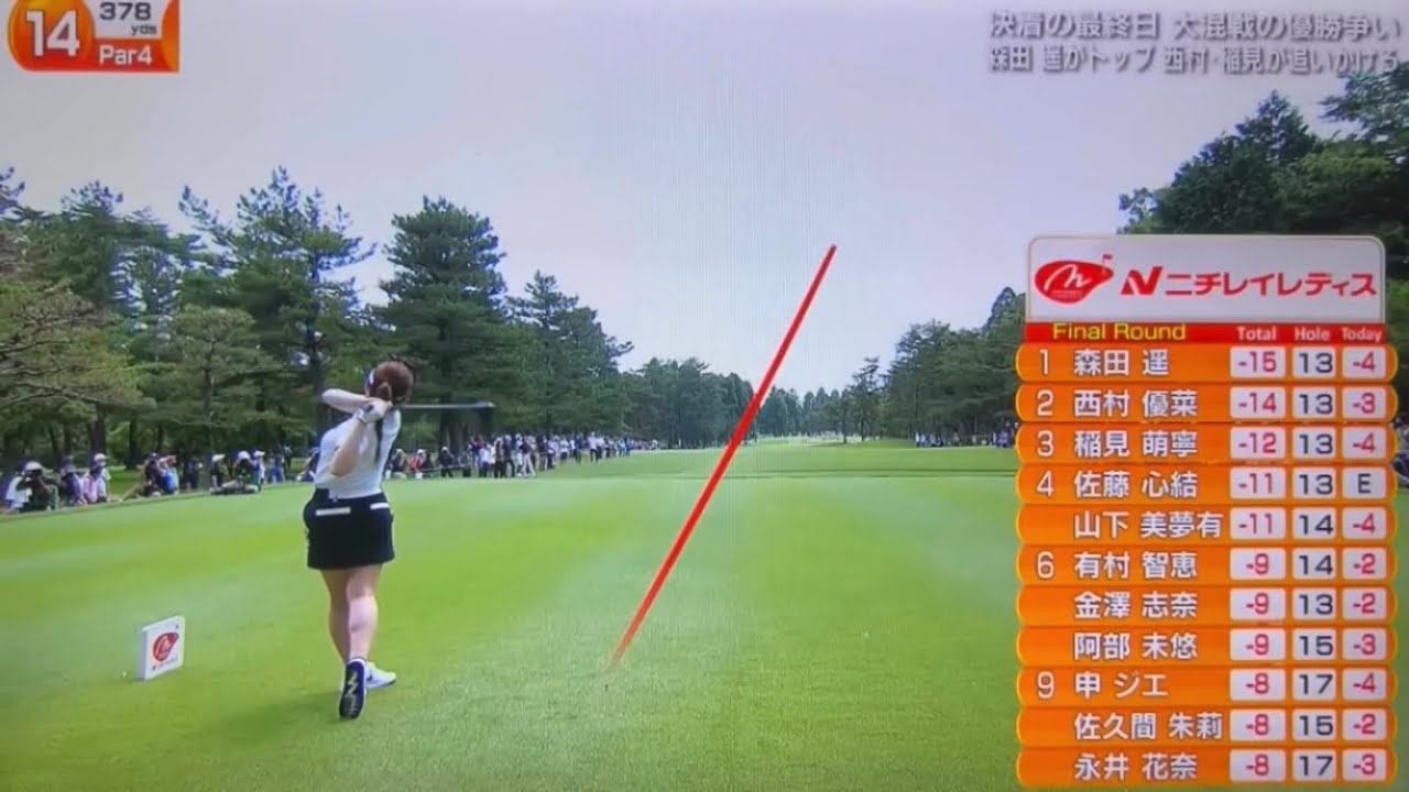 【女子ゴルフ】ティーショット集　ニチレイレディース