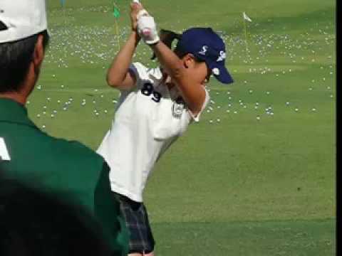 森美穂　ゴルフスイングスロー 2009