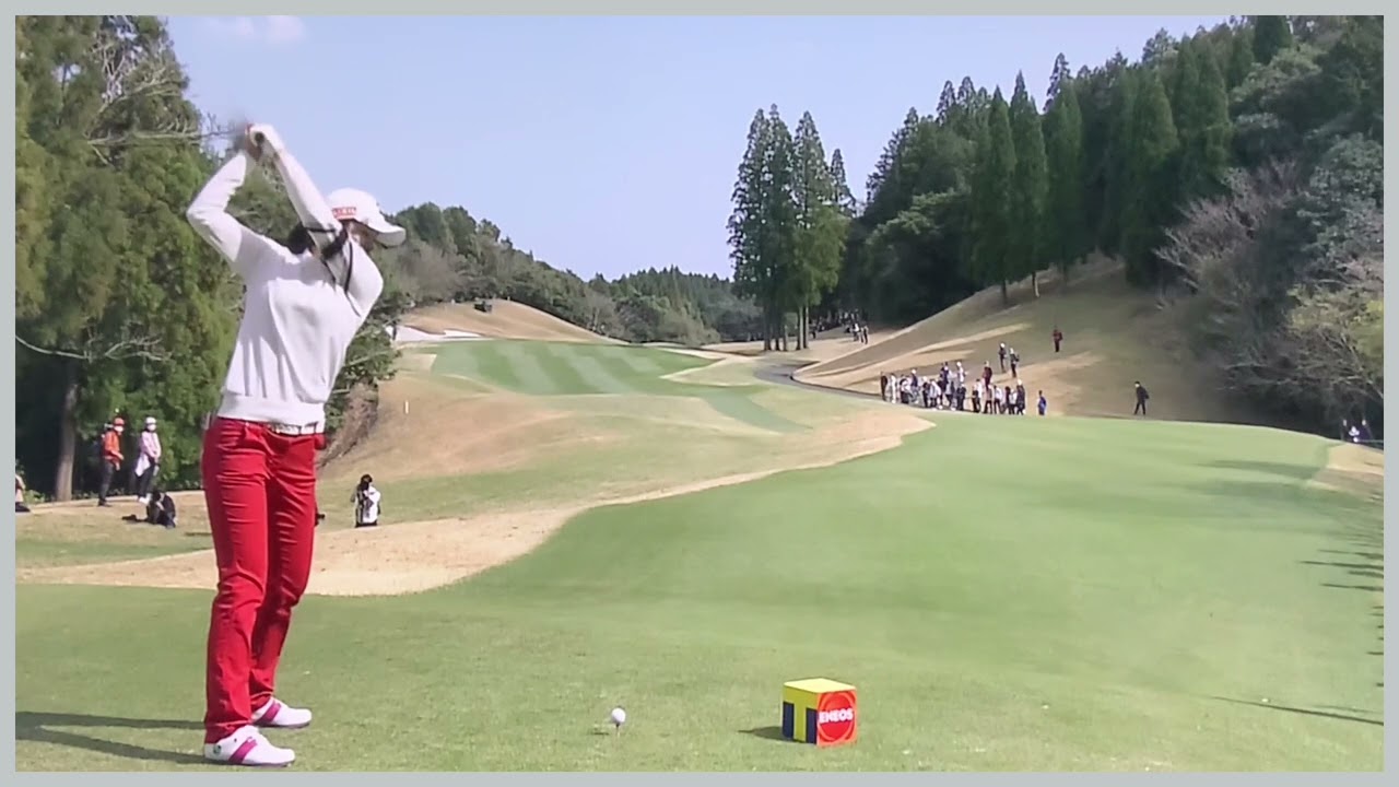 祝ツアー2勝目 【ゴルフ】 堀 琴音　スイング