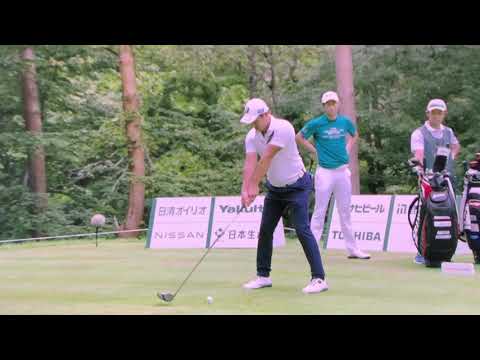 独特なスイング　堀川未来夢　ゴルフ スイング スローモーション