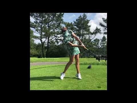 【格好いいドライバースイング】木戸愛（Megumi Kido）スローモーションあり