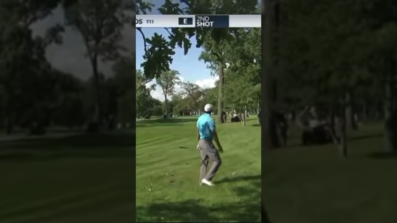 タイガーウッズしかできないスイング‼️