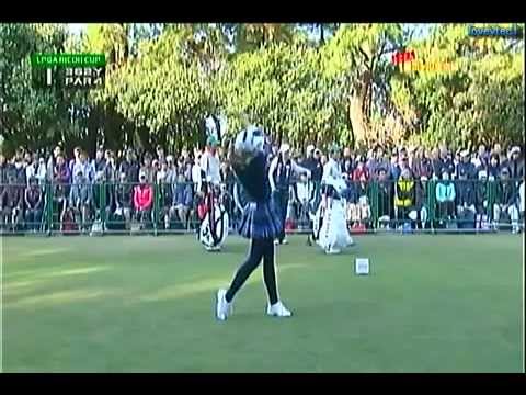 木戸 愛　ドライバースイング