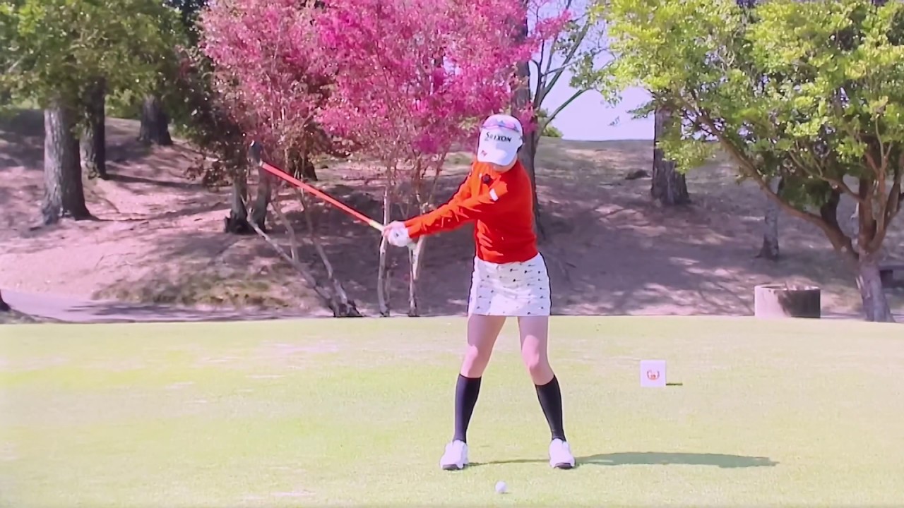 【ゴルフ】 安田祐香 最新スローモーションスイング