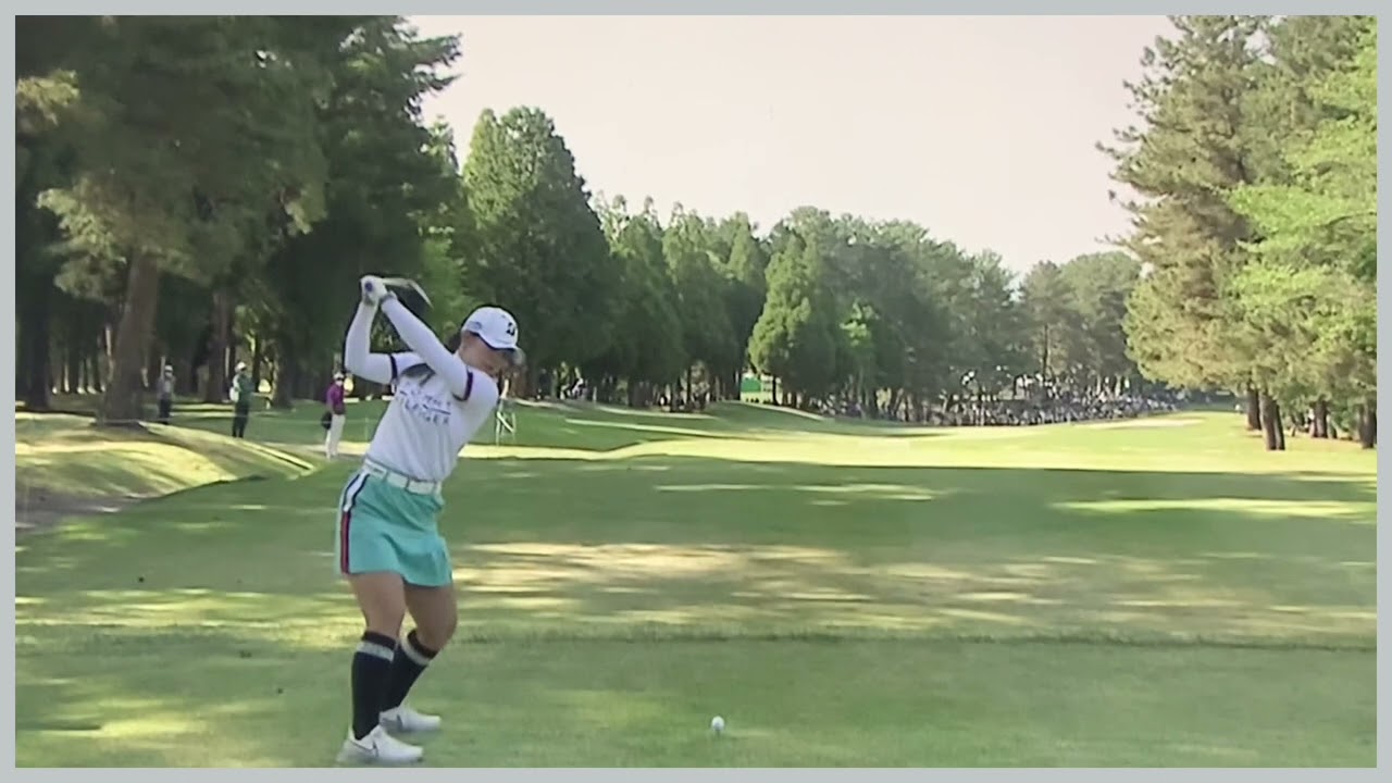 【ゴルフ】 吉田優利　スイング