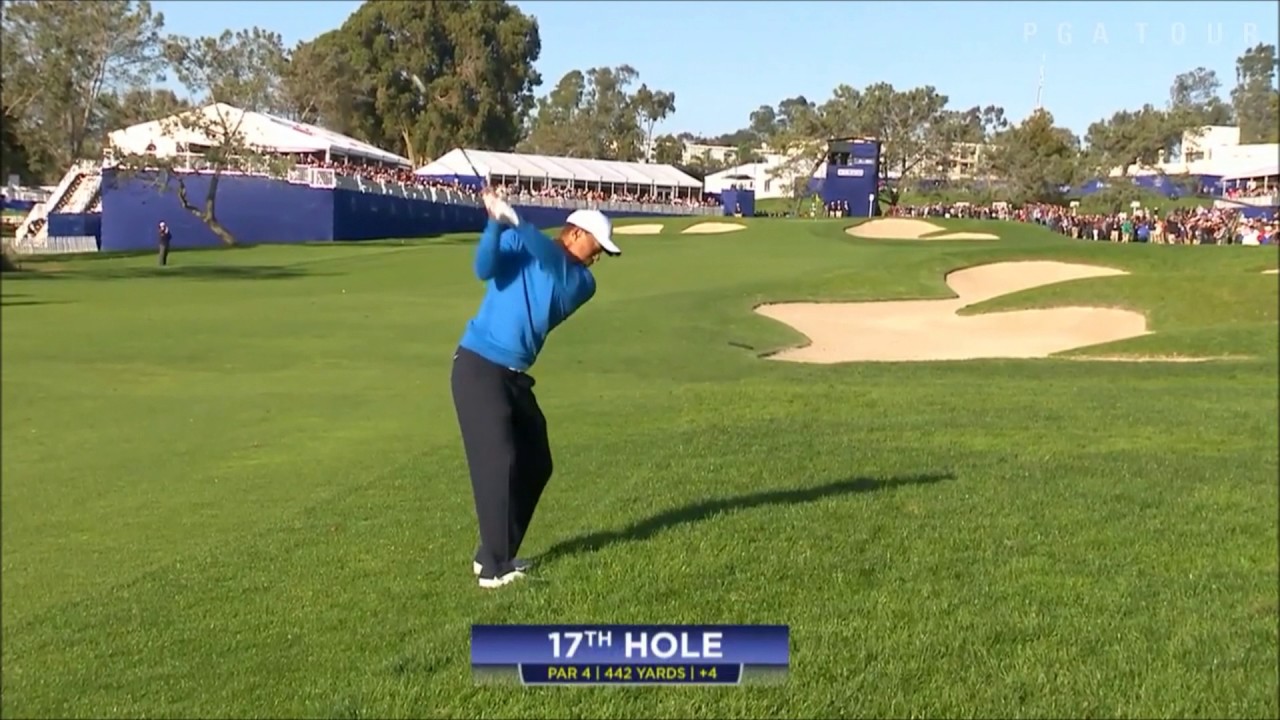 タイガーウッズ復帰第一戦　初日