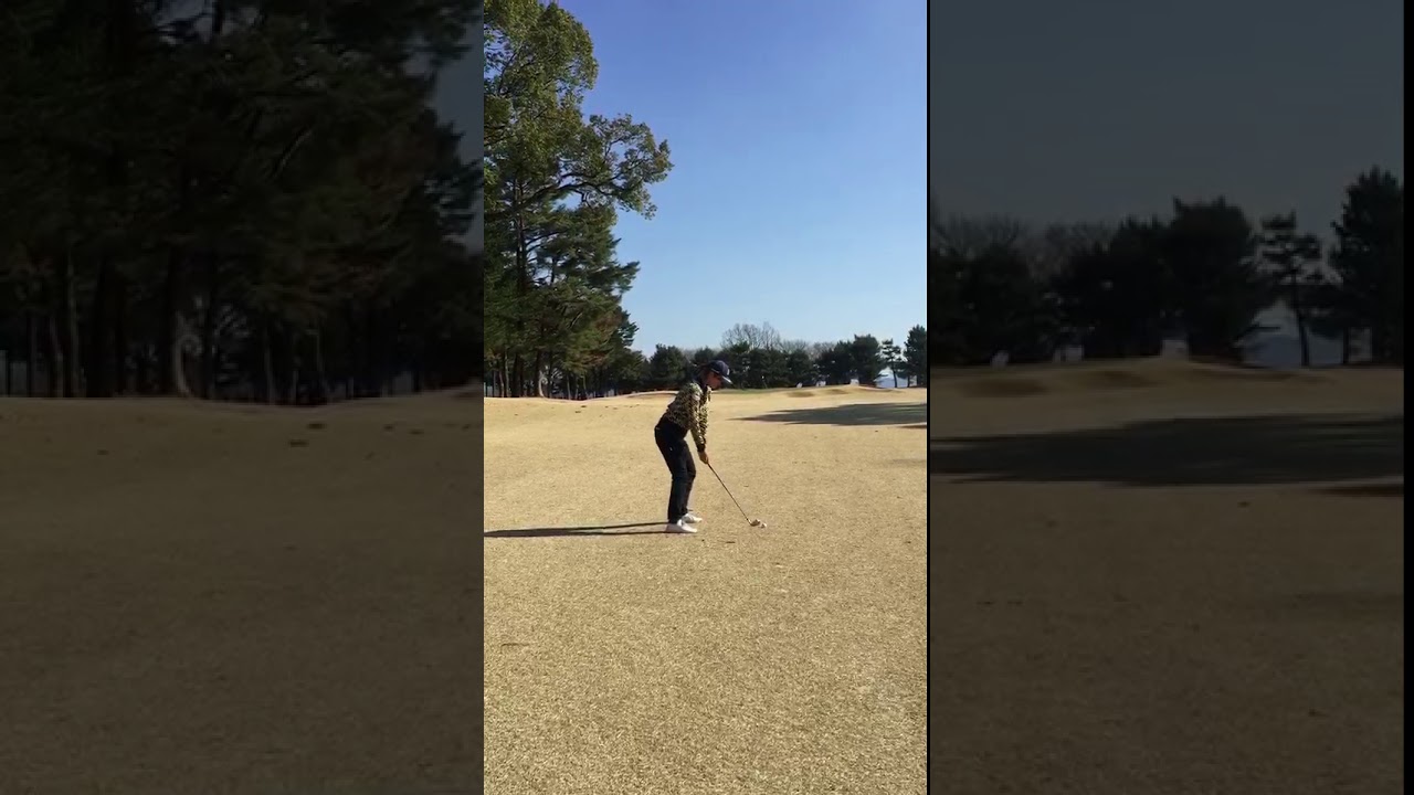 【オフシーズン情報】大里桃子 練習ラウンド アイアンショット