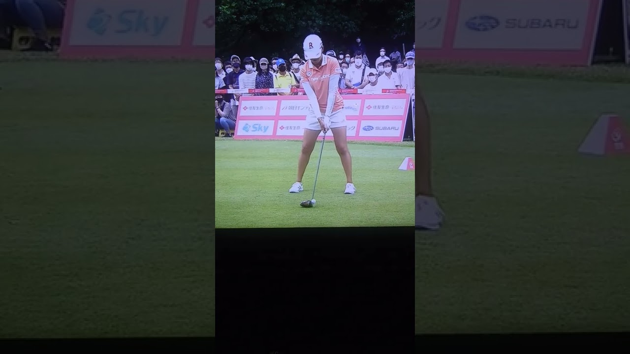 稲見萌寧  東海クラシック #shorts #ショート #稲見萌寧