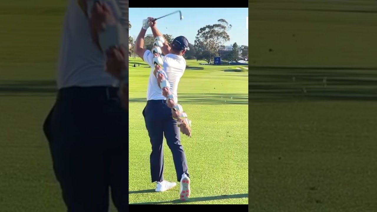 BRYSON DECHAMBEAU GOLF SWING 2022   IRON Slo-mo  デシャンボー　ゴルフスイング　スローモーション　#shorts #golf