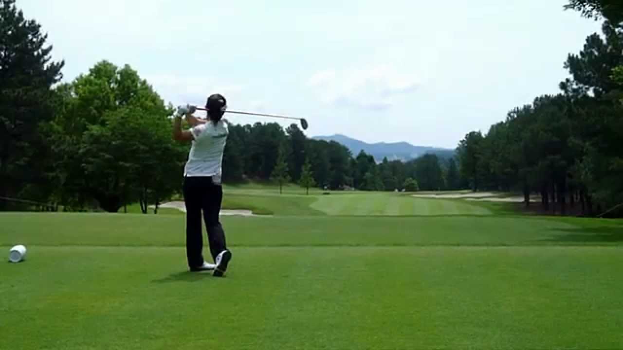 【スロー映像】香妻琴乃　ドライバー　スイングのご参考にどうぞ！