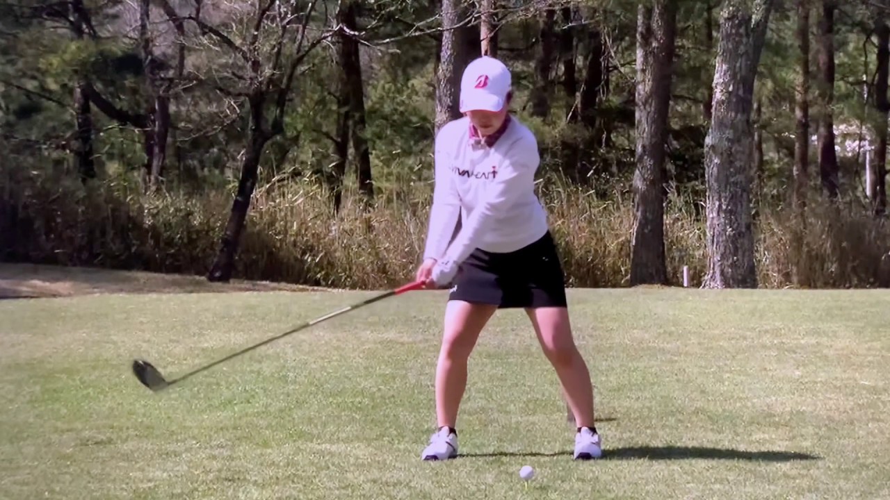 【ゴルフ】 古江彩佳 最新スローモーションスイング