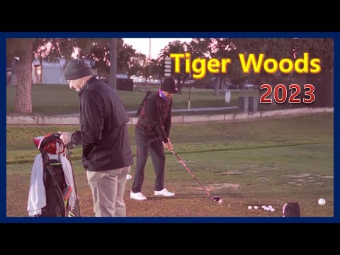 2023 復活するゴルフ皇帝「タイガーウッズ」ファンタスティックスイングモーション＆スローモーション,Tiger Woods Fantastic swing motion & slow motion