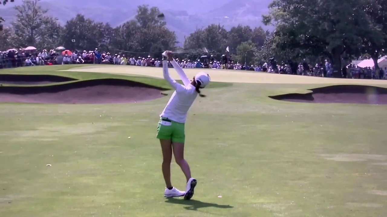 【ゴルフ】 安田 祐香 スウィング