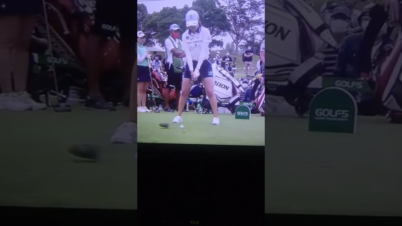 稲見萌寧  ゴルフ5  #shorts #ショート #稲見萌寧