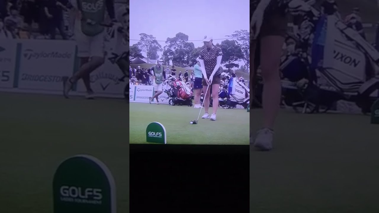 大里桃子  ゴルフ5  #shorts #ショート #大里桃子