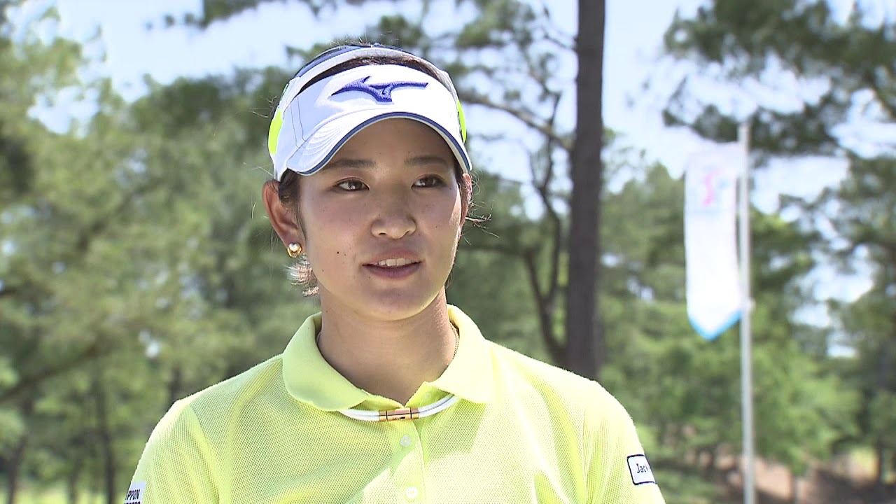【フジテレビ公式】宮里藍サントリーレディスオープンゴルフトーナメント2019＜原英莉花選手･大会前日インタビュー＞