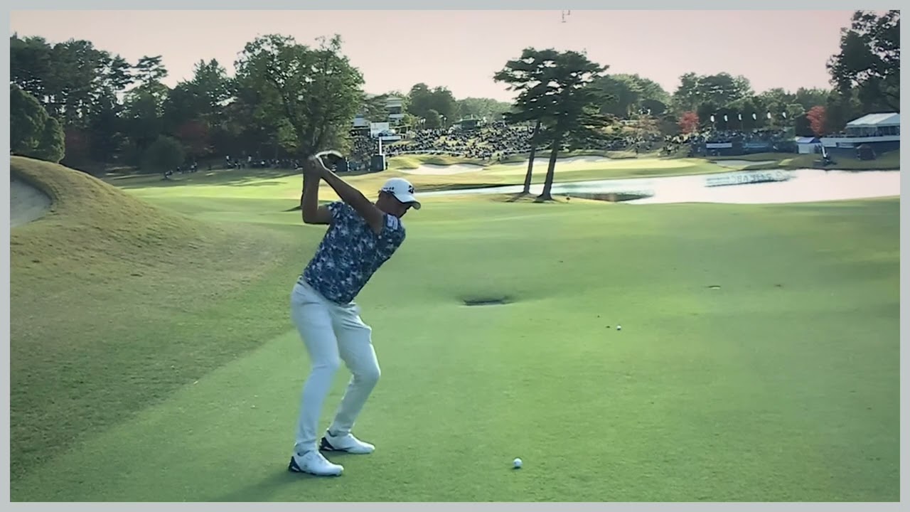 祝ツアー4勝目【ゴルフ】 堀川未来夢　スイング