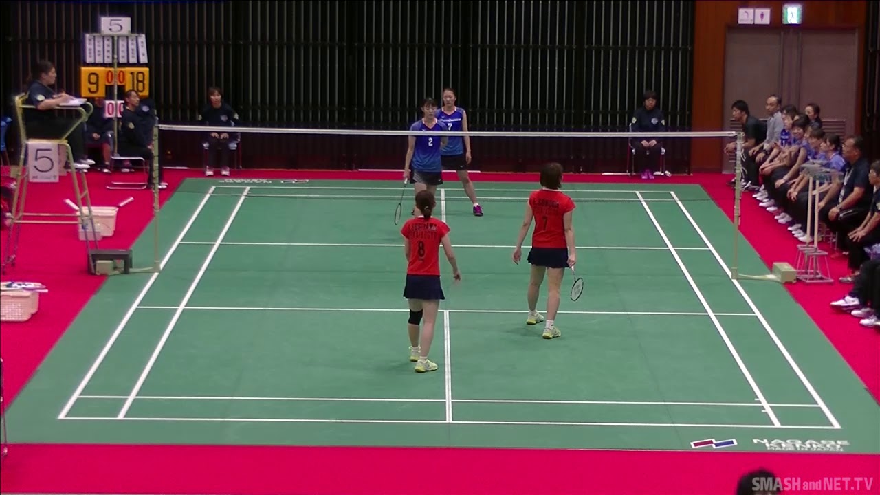 本田／清水（日立化成）vs 杉山／園田（東海興業）WD第二試合【S／Jリーグ2　2019】