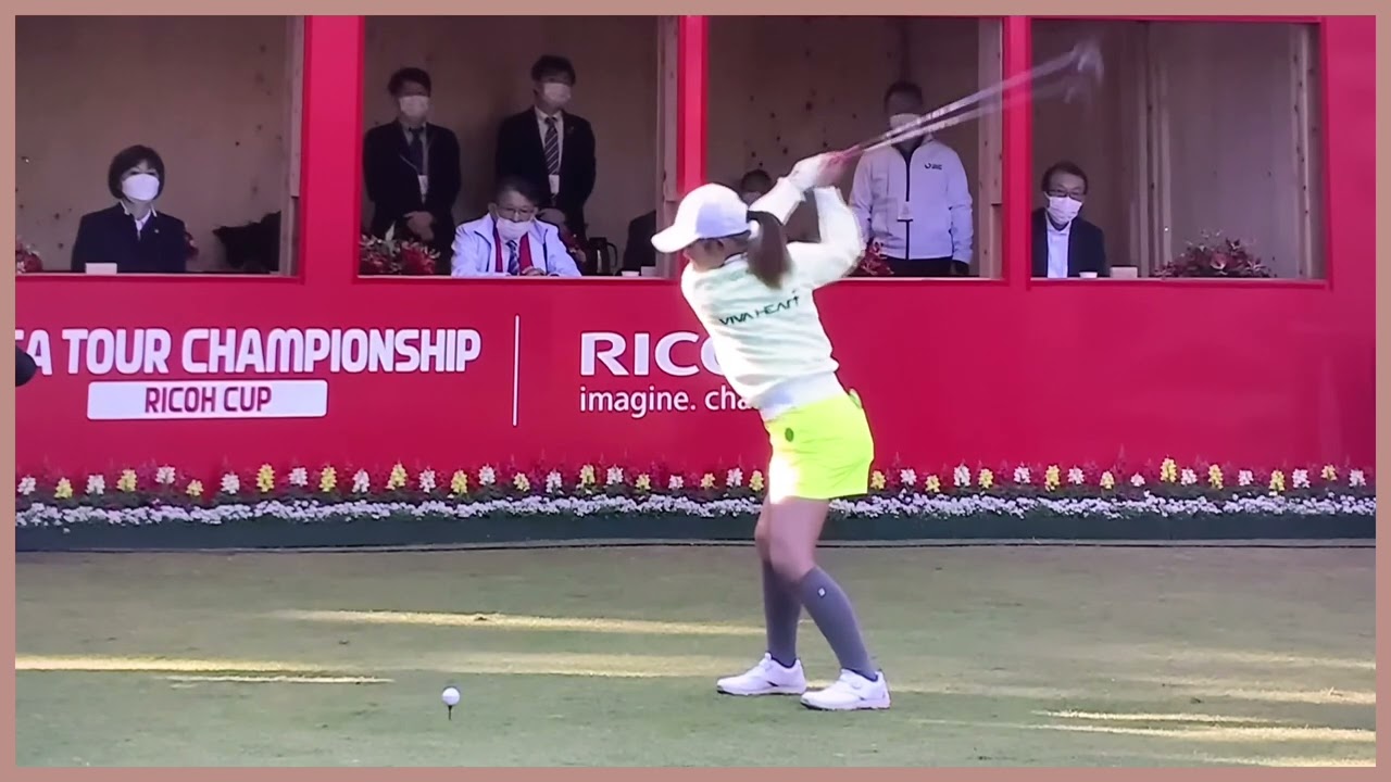 【ゴルフ】 古江彩佳　スイング