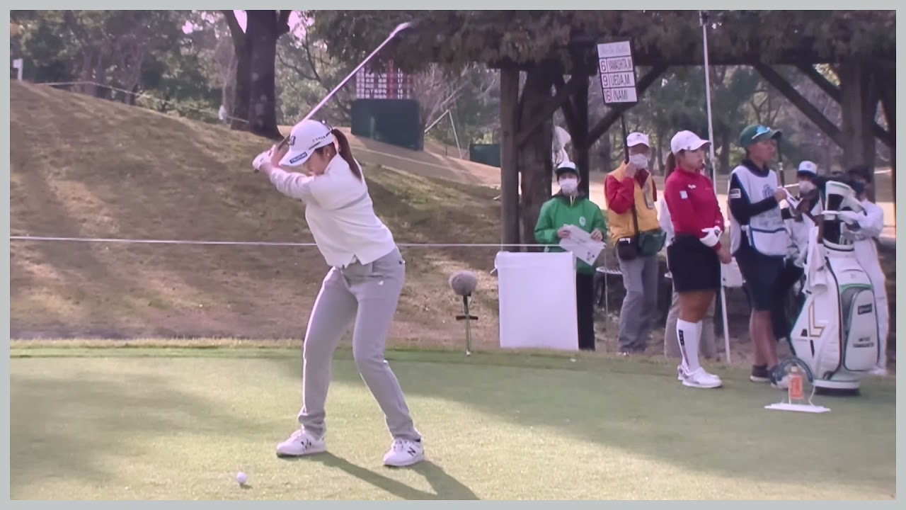 祝ツアー10勝目 【ゴルフ】 稲見萌寧　スイング