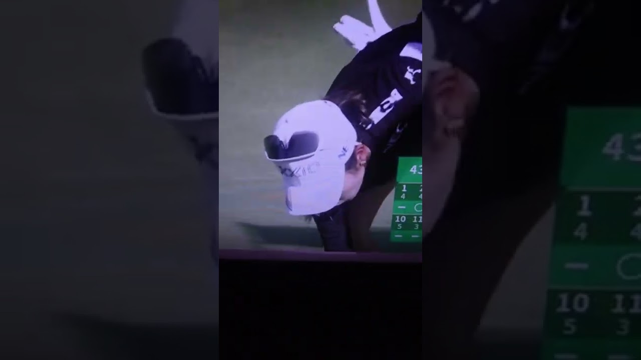 安田祐香、ナイスバーディー！ #shorts #ショート #安田祐香