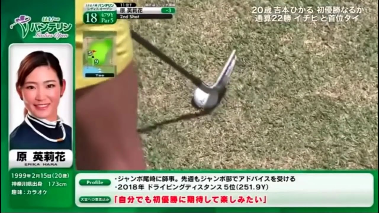 バンテリンOP　2019の原英莉花、吉本ひかる、青木瀬令奈の活躍