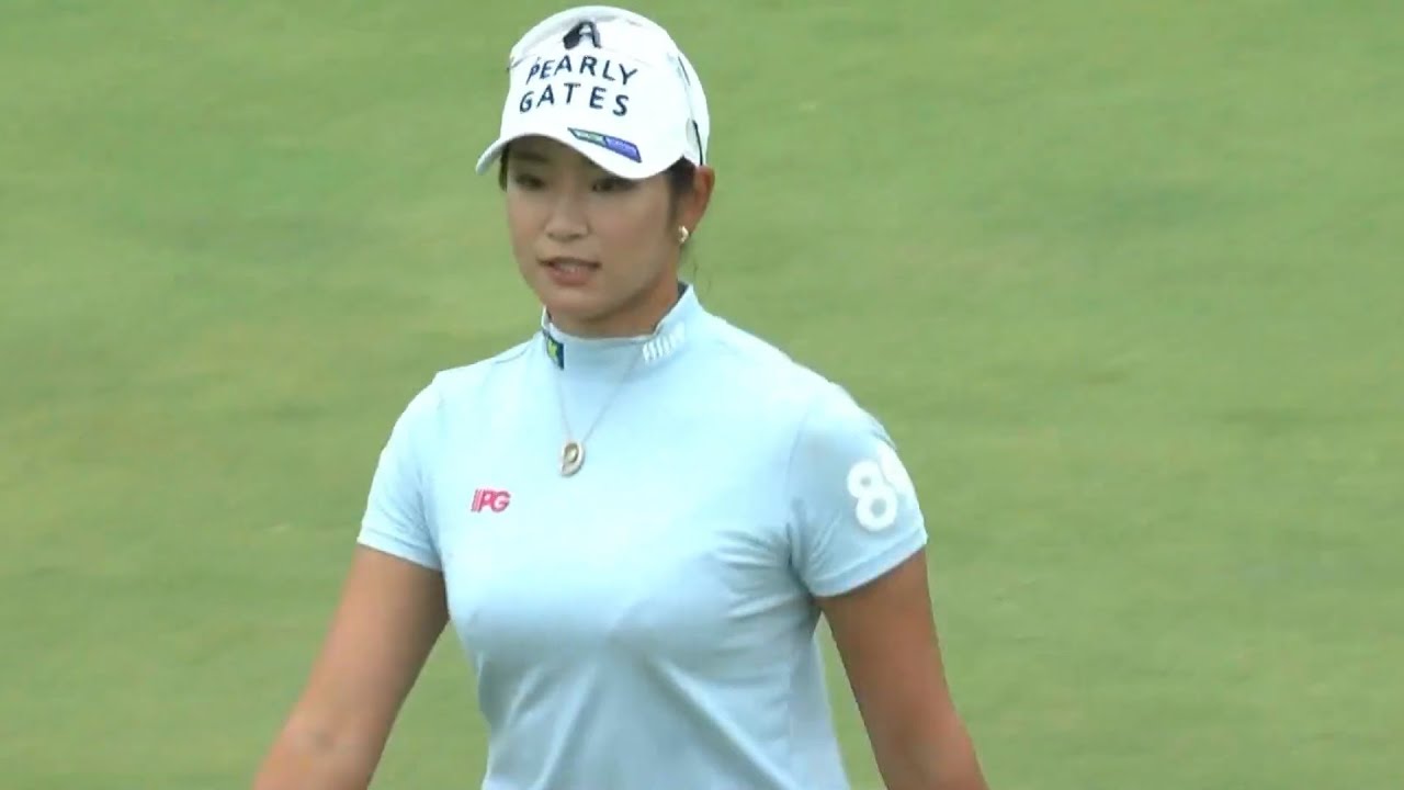 【2022】第49回ミヤギテレビ杯ダンロップ女子オープンゴルフトーナメント_ R2  原 英莉花　Erika Hara