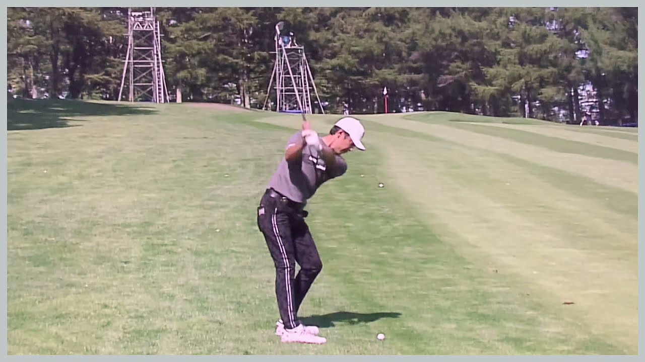 【ゴルフ】 矢野東　スイング