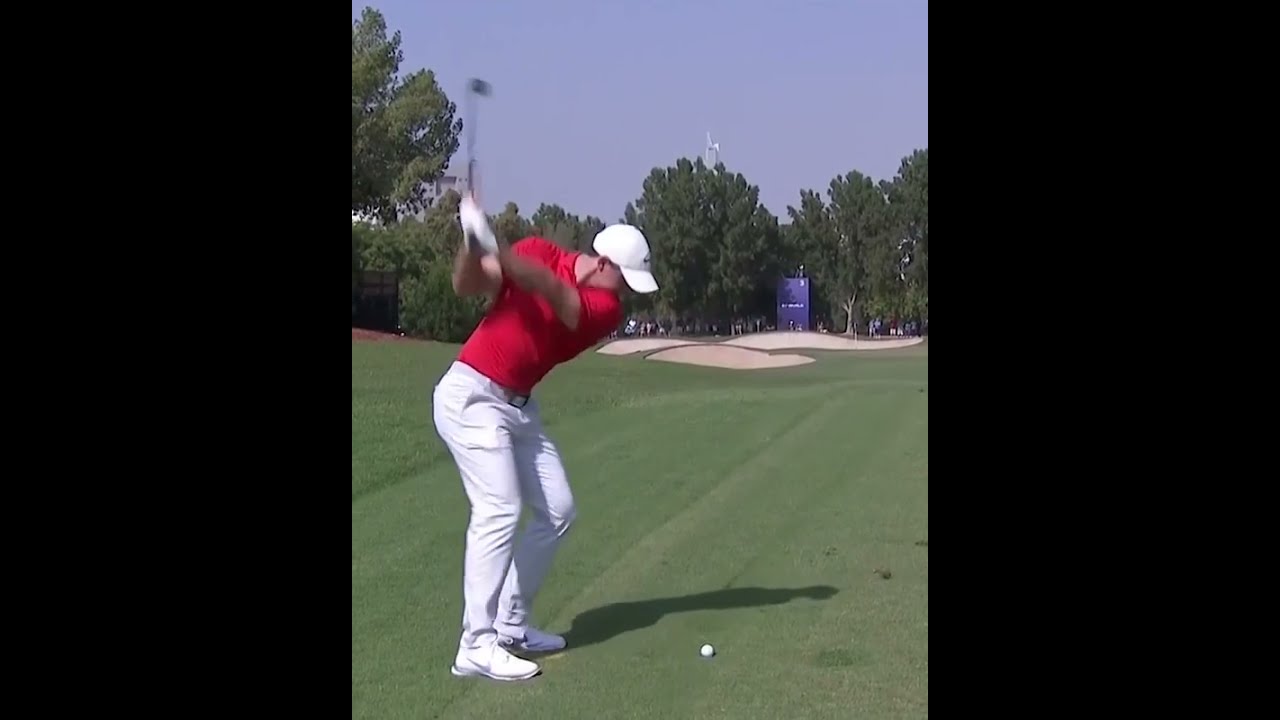 [Shorts] Power Long Hitter "Rory Mcilroy" Amazing Swing Motion & スイング天才「rory mcilroy」パーフェクトスイングモーション