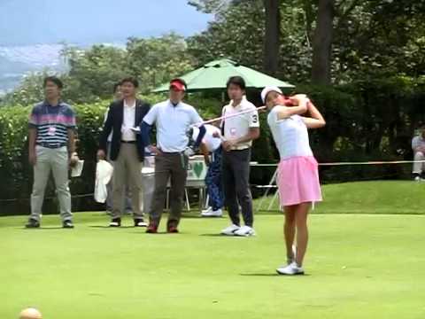 藤田　光里プロ　Hikari Fujita スイング　ドライバーショット