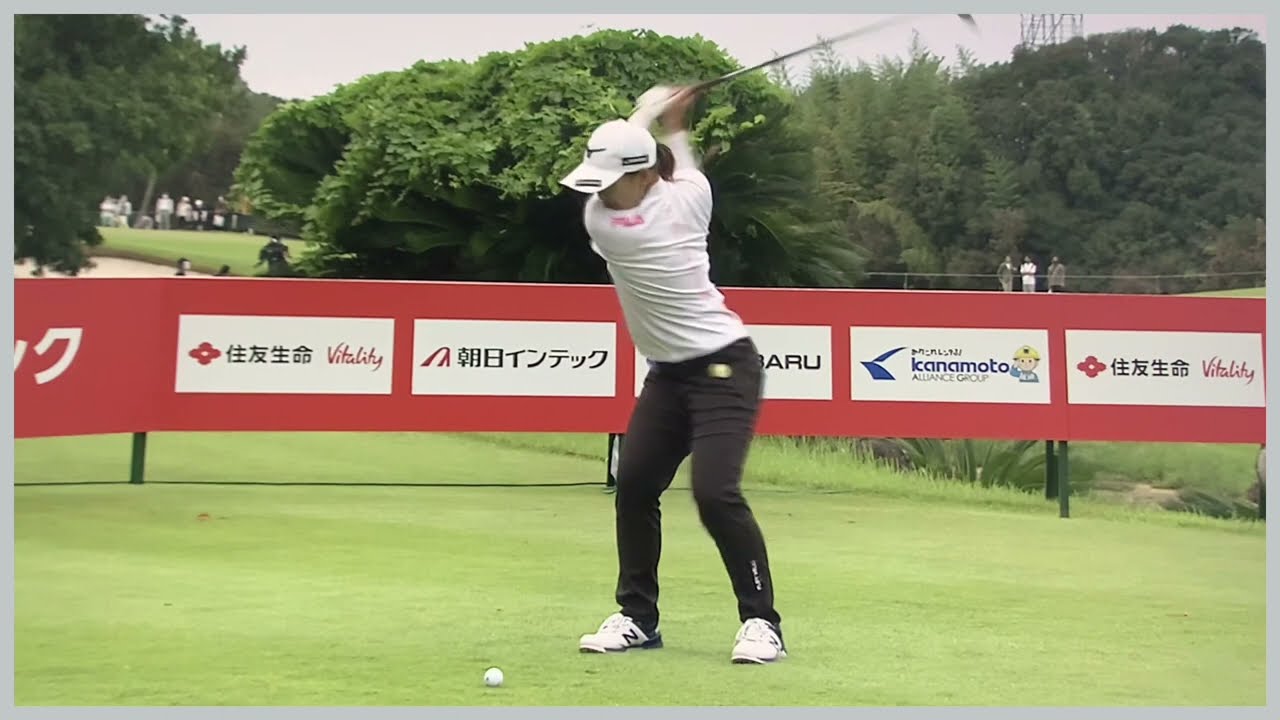 【ゴルフ】 西郷真央　スイング
