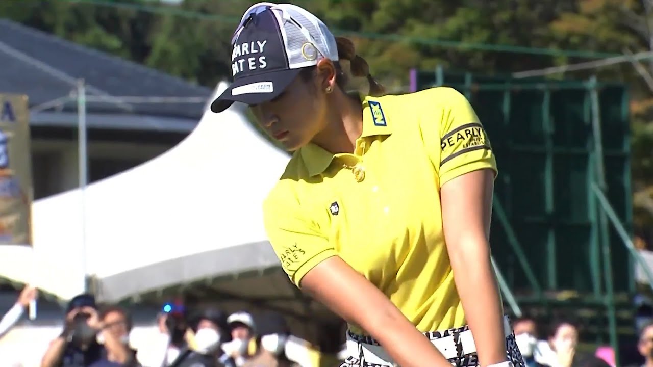 【2022】第49回ミヤギテレビ杯ダンロップ女子オープンゴルフトーナメント_ R3  原 英莉花　Erika Hara