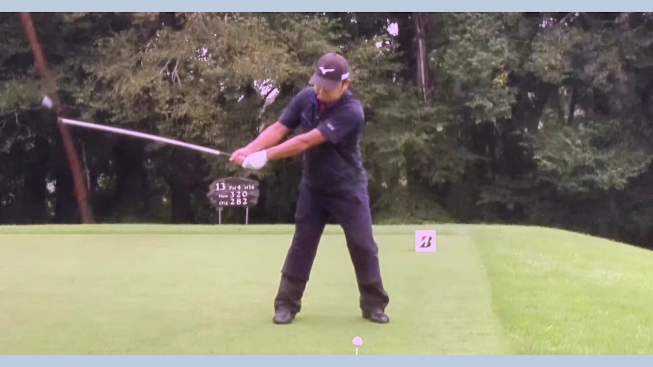 時松隆光 ゴルフ スイング