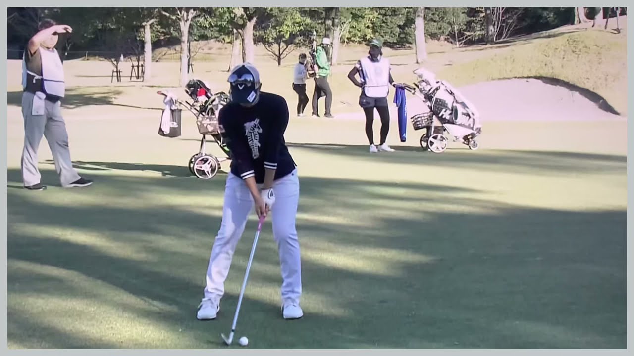 【ゴルフ】 上田桃子　スイング