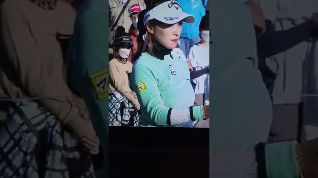 臼井麗香  エリエールレディスオープン  #shorts #ショート #臼井麗香